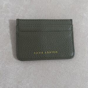Katie Loxton Millie Card Holder In Olive Green NWOT